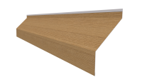 Ламель Хоста 110x0,45 мм, Орех 3D