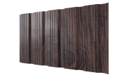 Профнастил К20 1185/1120x0,45 мм, Морёный дуб 3D