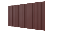 Профнастил К20 1185/1120x0,45 мм, 3009 оксид красный матовый