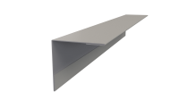 Планка угла наружного 30x30x2000 мм, 9002 светло-серый глянцевый