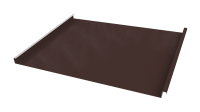 Фальцевая кровля 562/550x0,65 мм, 8017 шоколадно-коричневый глянцевый