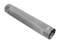 Труба круглая соединительная 90x1000 мм, цинк