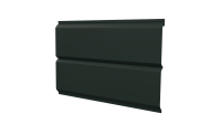 Л-брус 264/240x0,45 мм, 6009 пихтовый зеленый матовый