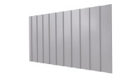 Профнастил С8 1200/1150x0,4 мм, 7047 телерей 4 глянцевый