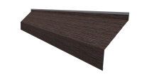 Ламель Юкка 110x0,45 мм, Морёный дуб 3D