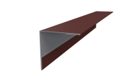 Планка угла наружного 30x30x2000 мм, 3009 оксид красный матовый