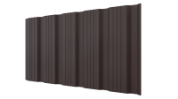 Профнастил К20 1185/1120x0,5 мм, 8017 шоколадно-коричневый матовый