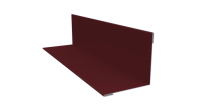 Угол внутрений 50x50x2000 мм, 3005 винно-красный глянцевый