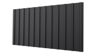 Профнастил С10 1170/1100x0,45 мм, 9005 черный янтарь матовый