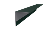 Планка угла наружного 30x30x2000 мм, 6005 зеленый мох матовый