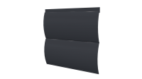 Блок хаус 383/355x0,5 мм, 7024 графитовый серый PUR Pruf