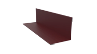 Угол внутрений 50x50x2000 мм, 3005 винно-красный матовый